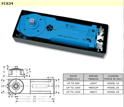 bản lề VVP - FCS34